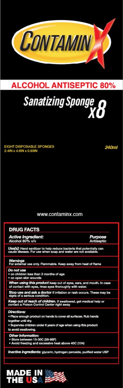 8 Sponges (Contaminx Lable 15)
